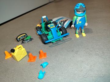 Playmobil Go-Kart  con Pilota e Accesori
