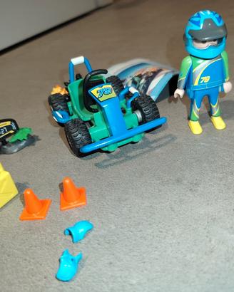 Playmobil Go-Kart  con Pilota e Accesori