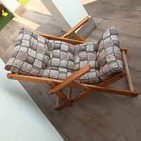 sedie a sdraio pieghevoli in legno