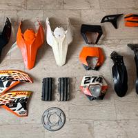 Plastiche Ktm 125