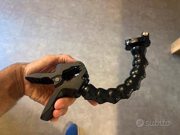 Pinza clamp per GoPro