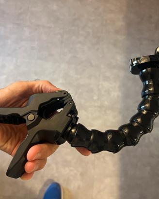 Pinza clamp per GoPro