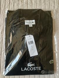 Lacoste nera manica corta taglia 6