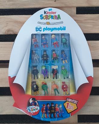 Kinder DC Playmobil 2025 Set Completo con Esposito