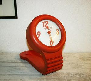 Orologio pubblicitario da negozio, anni '80