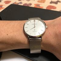 Orologio CoMBo.Co ultra sottile in acciaio