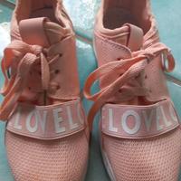 Scarpe sportive sneakers rosa
