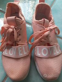 Scarpe sportive sneakers rosa