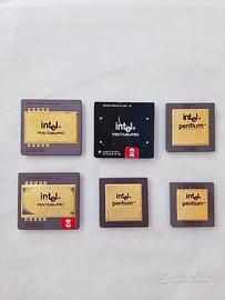 Cpu da collezione Pentium  prima serie Pentium pro