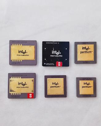 Cpu da collezione Pentium  prima serie Pentium pro