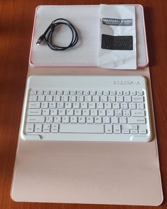 Custodia tablet più tastiera wireless