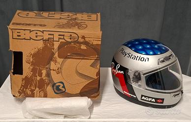 Casco Bieffe Replica Alesi NUOVO da collezione