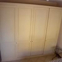 ARMADIO STILE CLASSICO A 4 ANTE SCORREVOLI