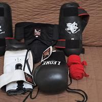 Set kick boxing guantoni 
