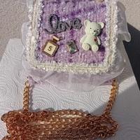 Mini borsetta lavanda per bambina 🧸💜