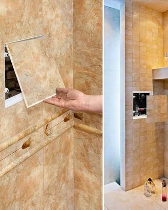 Botola ispezione magnetica piastrellabile cm 20x20