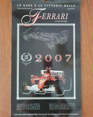 Calendario Ferrari 2007 "Le Gare e le Vittorie"