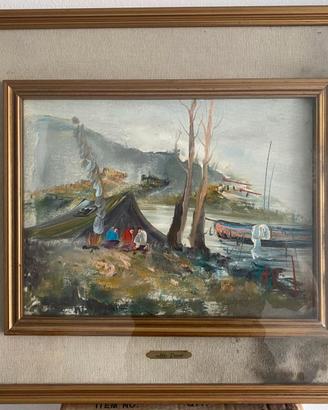 QUADRO ALDO PIRONTI 39X29 - Cornice 61x51