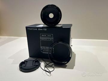 Obiettivo TTartisan 100mm f2.8 bubble soap