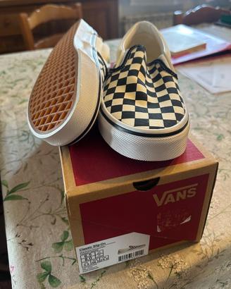 Scarpe Vans con stampa a quadri