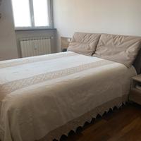 coperta di puro lino fatta a mano all’uncinetto