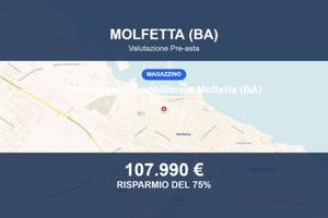 Immobile in asta di 480 m² a Molfetta