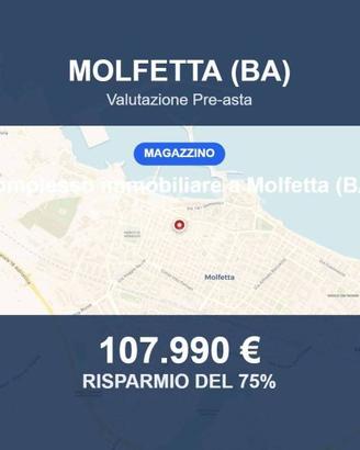 Immobile in asta di 480 m² a Molfetta