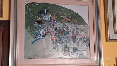 DINETTO LINO  olio 50x60