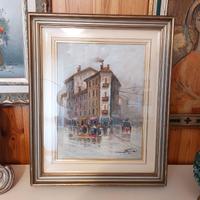 Quadro di Claudio Di Costanzo anni 80 Milano