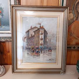 Quadro di Claudio Di Costanzo anni 80 Milano