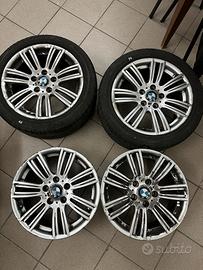 4 cerchi 17" bmw msport originali