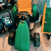 trattorino con carro