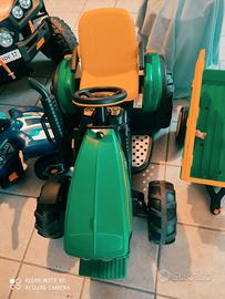 trattorino con carro