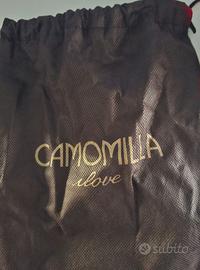 Guanti donna Camomilla blu con strass - nuovi