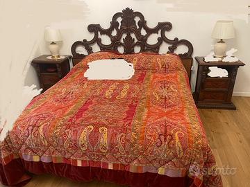 Testiera letto + giroletto +2 comodini