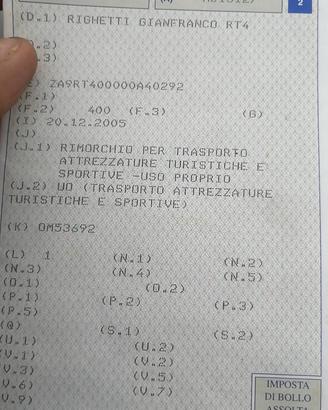 rimorchio tats Gianfranco Righetti 