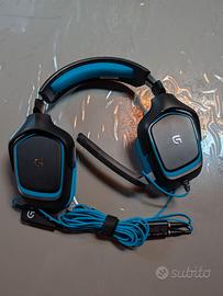 Cuffie Gaming Logitech G430 Surround 7.1