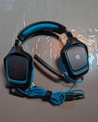 Cuffie Gaming Logitech G430 Surround 7.1