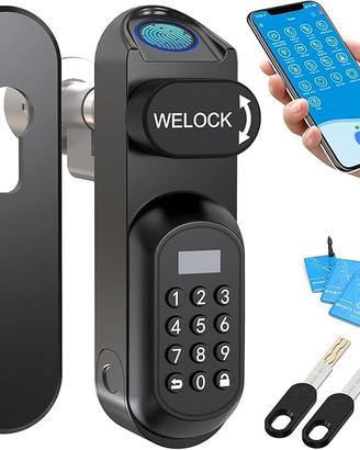 serratura WELOCK U81 Smart impronta digitale app