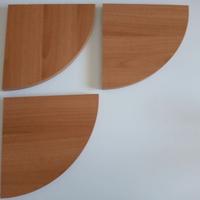 Mensole angolari in legno