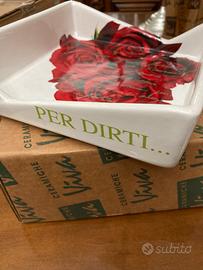 Portatovaglioli in ceramica