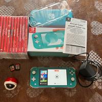 Nintendo Switch Lite + giochi + accessori