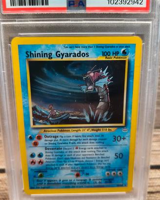 shining gyarados holo eng#65 psa6