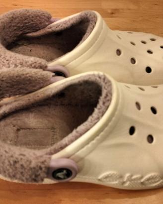 Crocks col pelo da bimba 