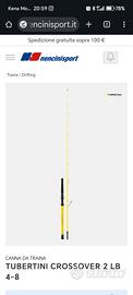canna da pesca per traina Tubertini crossover 2 