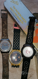 Tris orologi donna vintage da collezione