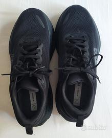 HOKA W BONDI 8 BLACK/BLACK