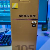 Nikon Nikkor lens AF-S VR Micro-Nikkor 105mm f/2.8