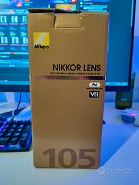 Nikon Nikkor lens AF-S VR Micro-Nikkor 105mm f/2.8