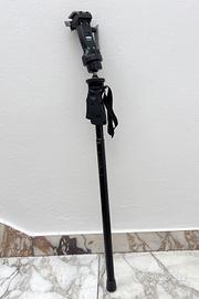 Monopiede Manfrotto 334B + testa Manfrotto 222